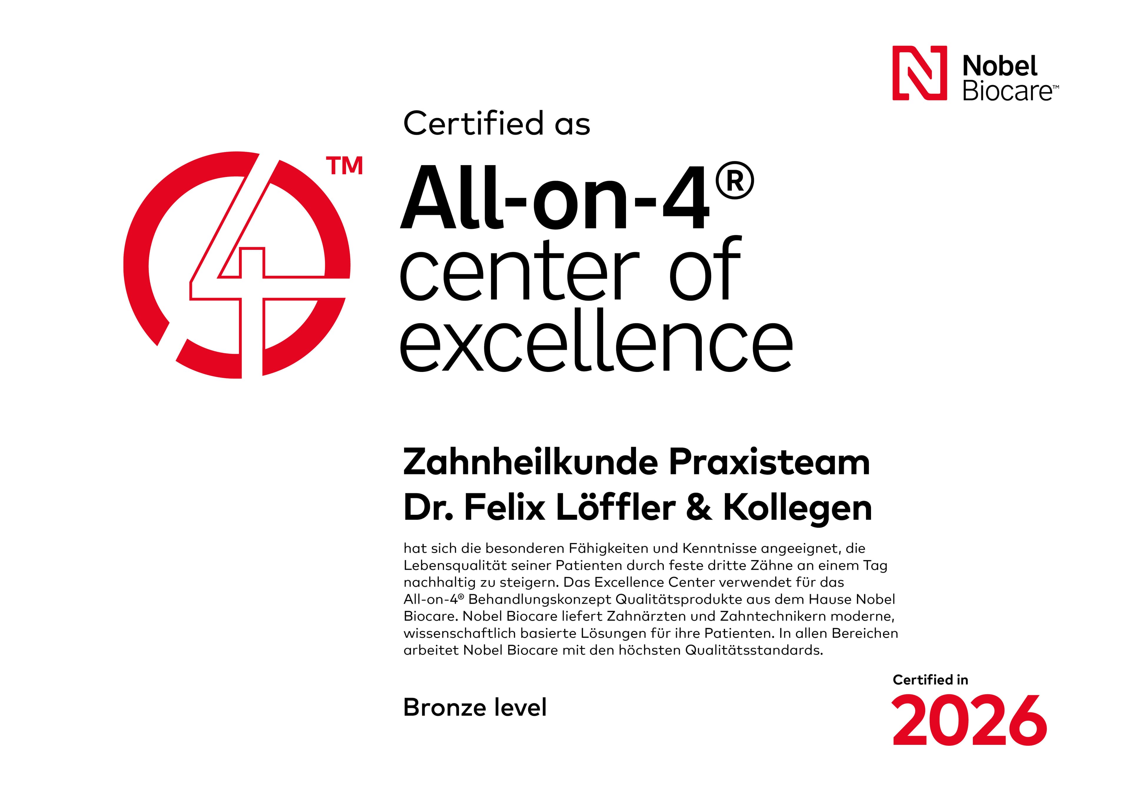 Zahnheilkunde Praxisteam Dr. Felix Löffler & Kollegen